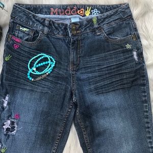 • FREE W/PURCHASE Kids Embroidered Mudd Jeans •